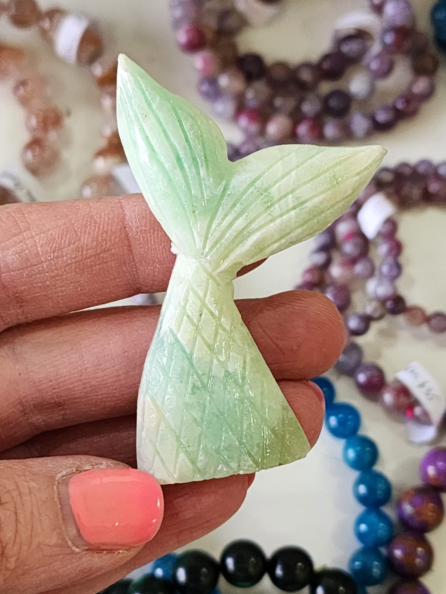 Caribbean Calcite Mermaid Tail
