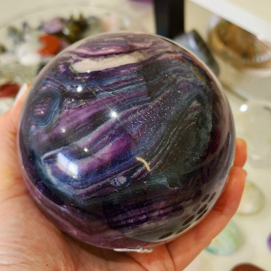 Fluorite ~ Sphere (XL)
