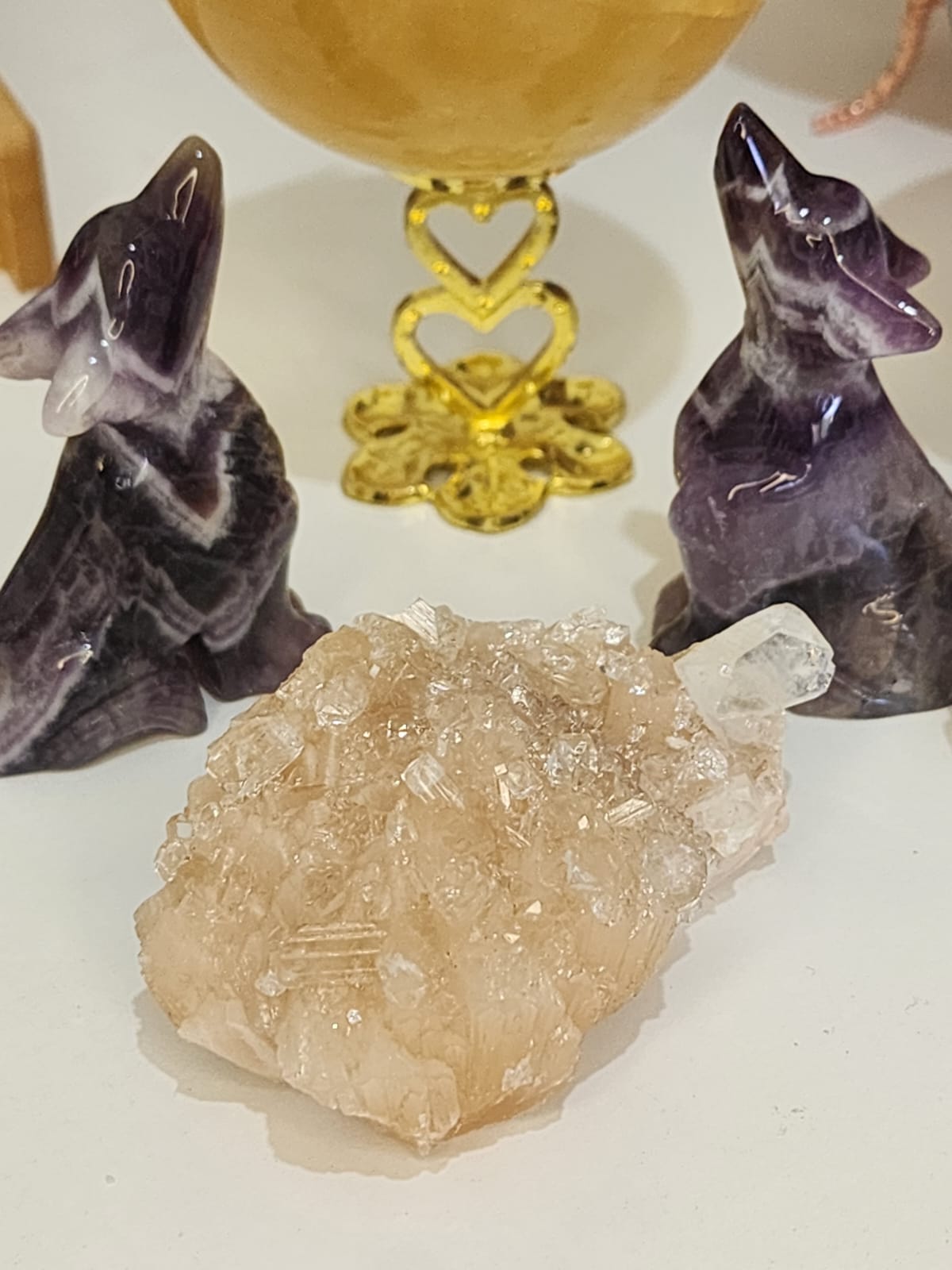 Zeolite Mineral Apophyllite + Quartz 174g