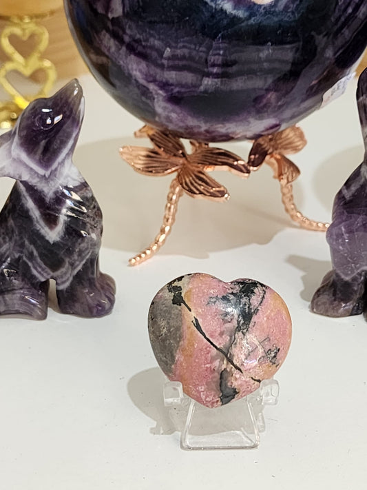 Rhodonite~ Heart