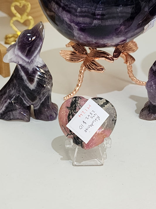 Rhodonite~ Heart