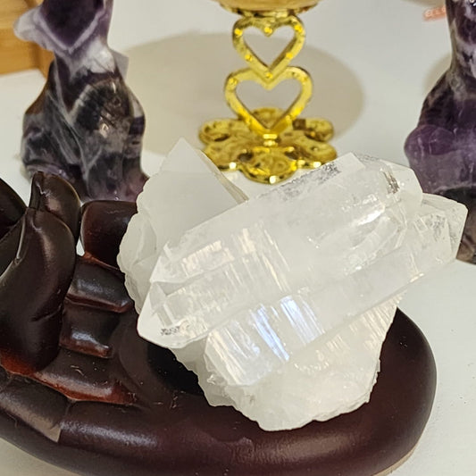 Clear Quartz Cluster 66g