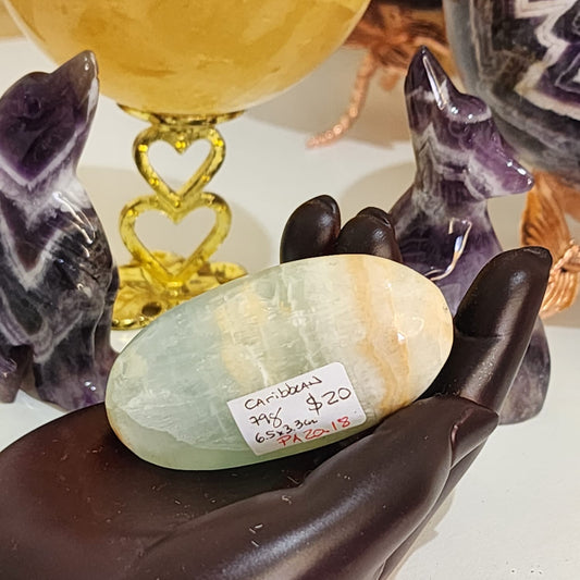 Caribbean Blue Calcite