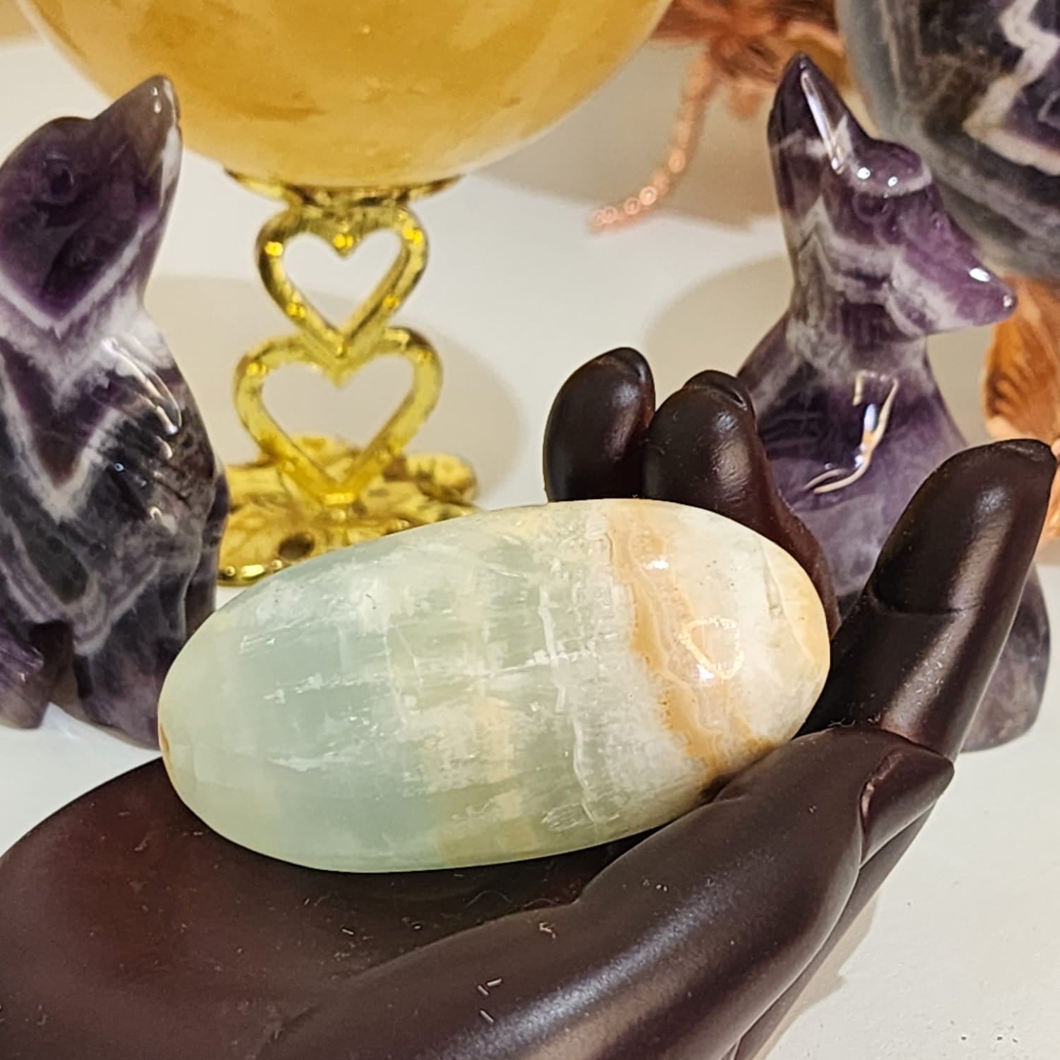 Caribbean Blue Calcite