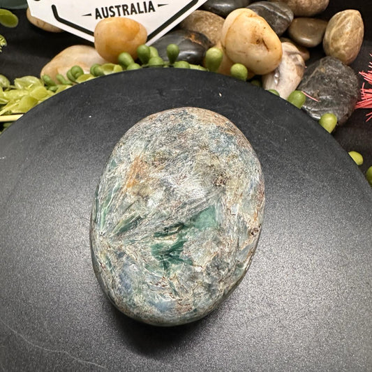 Green Kyanite ~ Palm stone