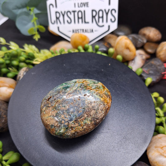 Green Kyanite ~ Palm stone