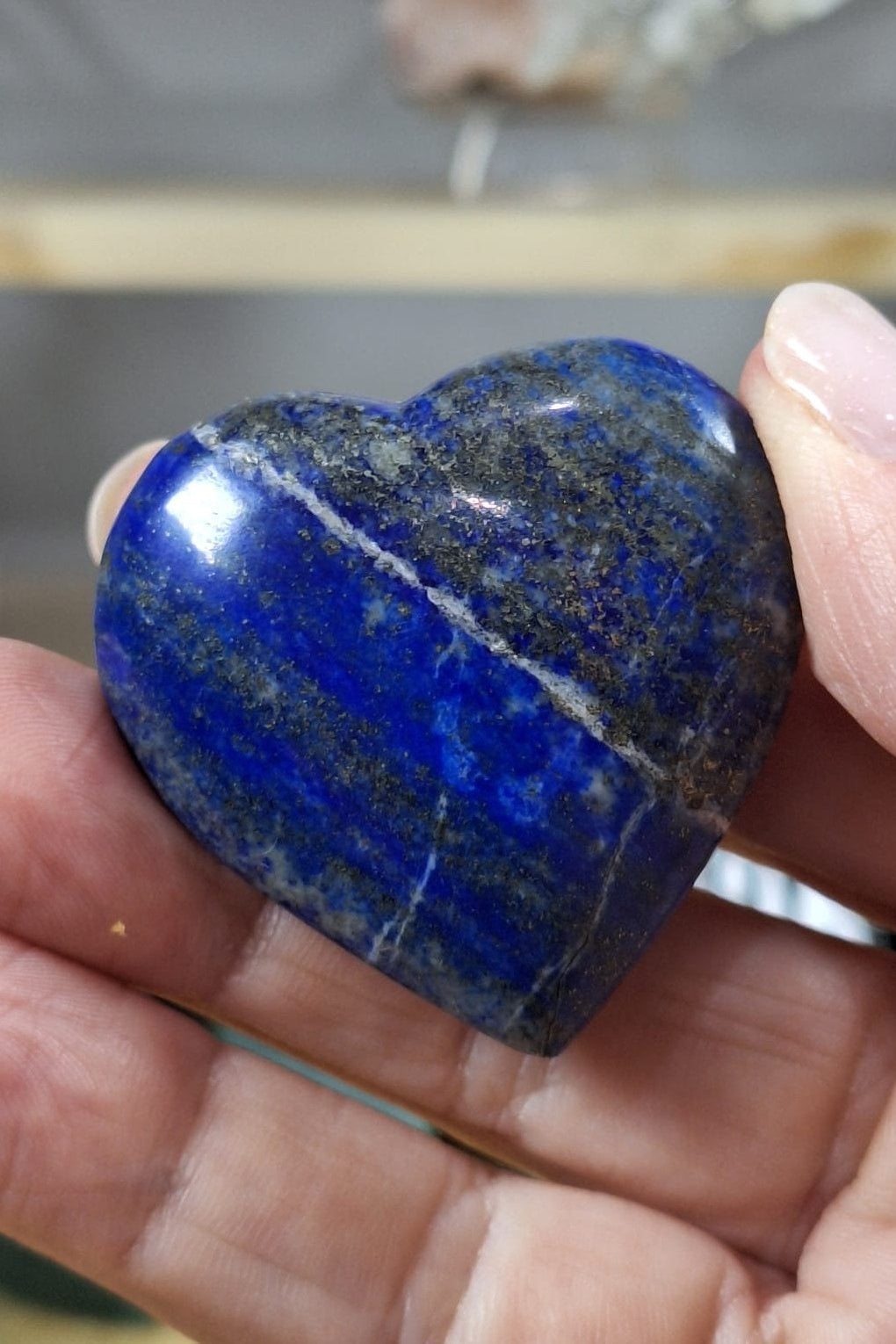 Lapis Lazuli Heart