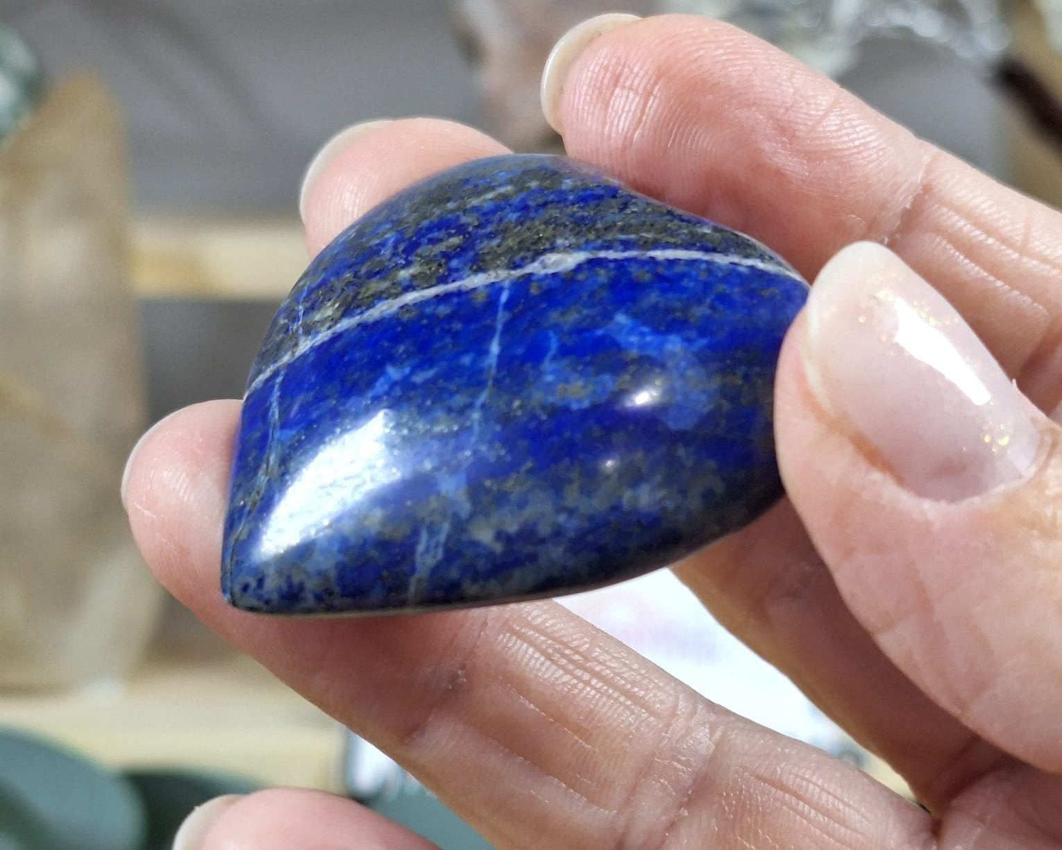 Lapis Lazuli Heart