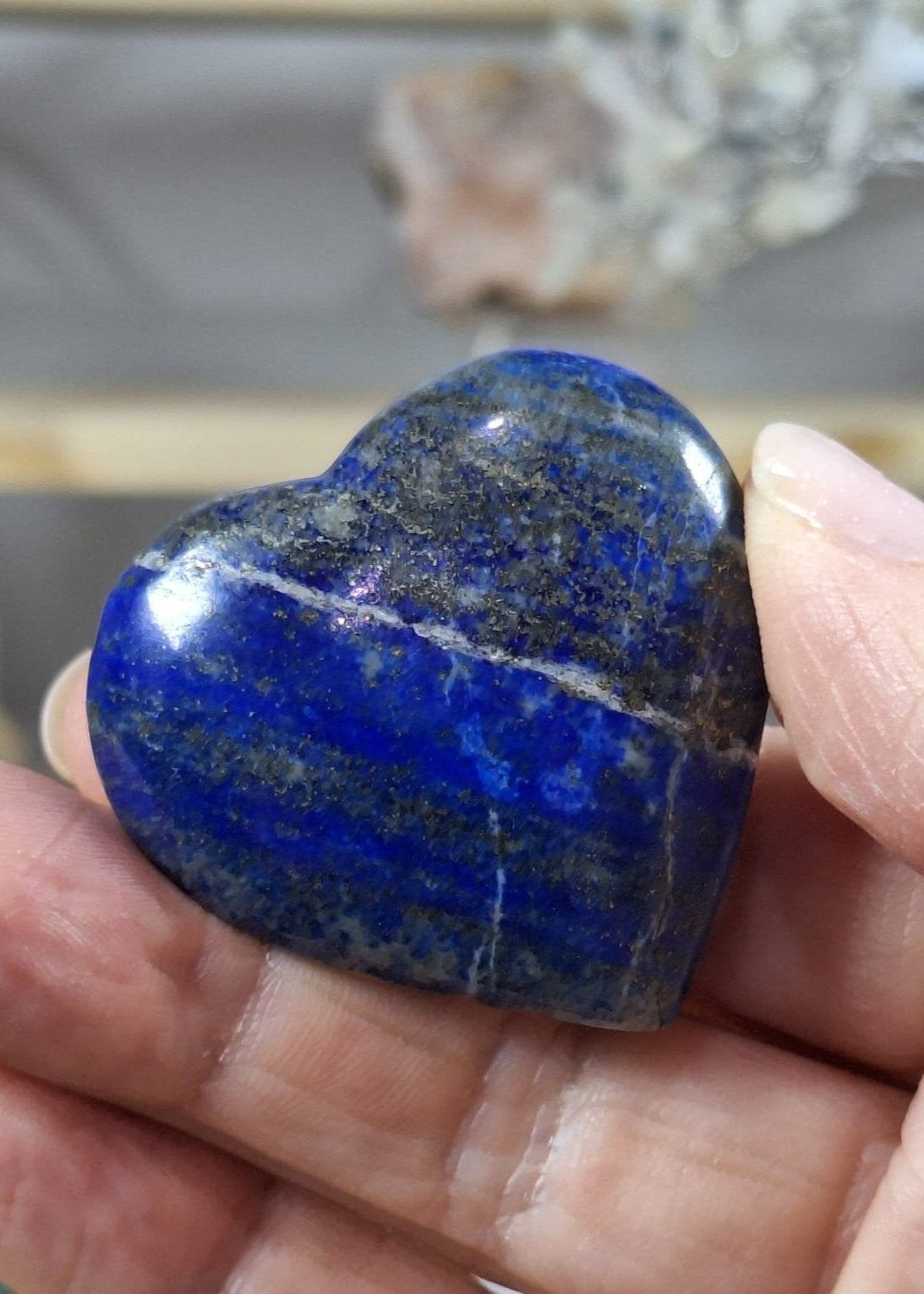 Lapis Lazuli Heart