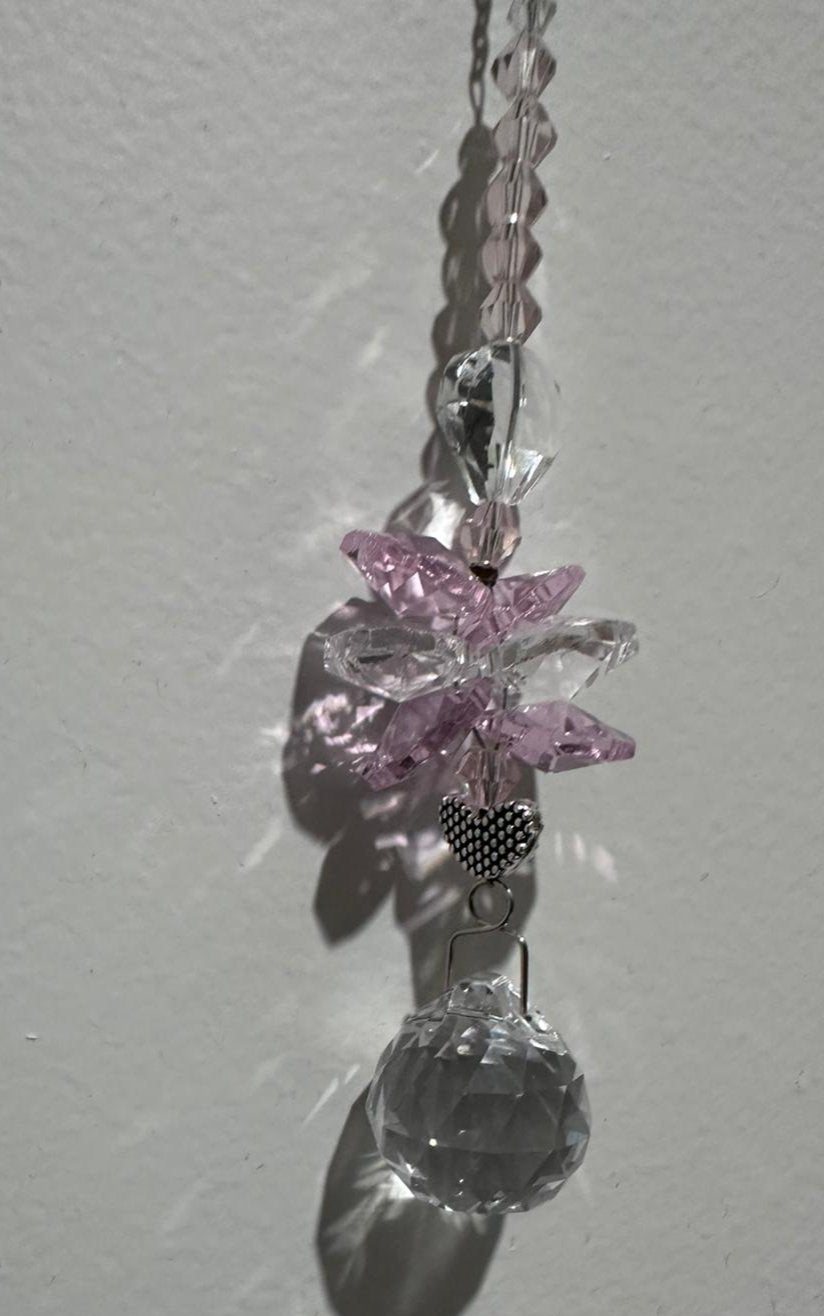 Glass Angel Suncatcher Pendant #1