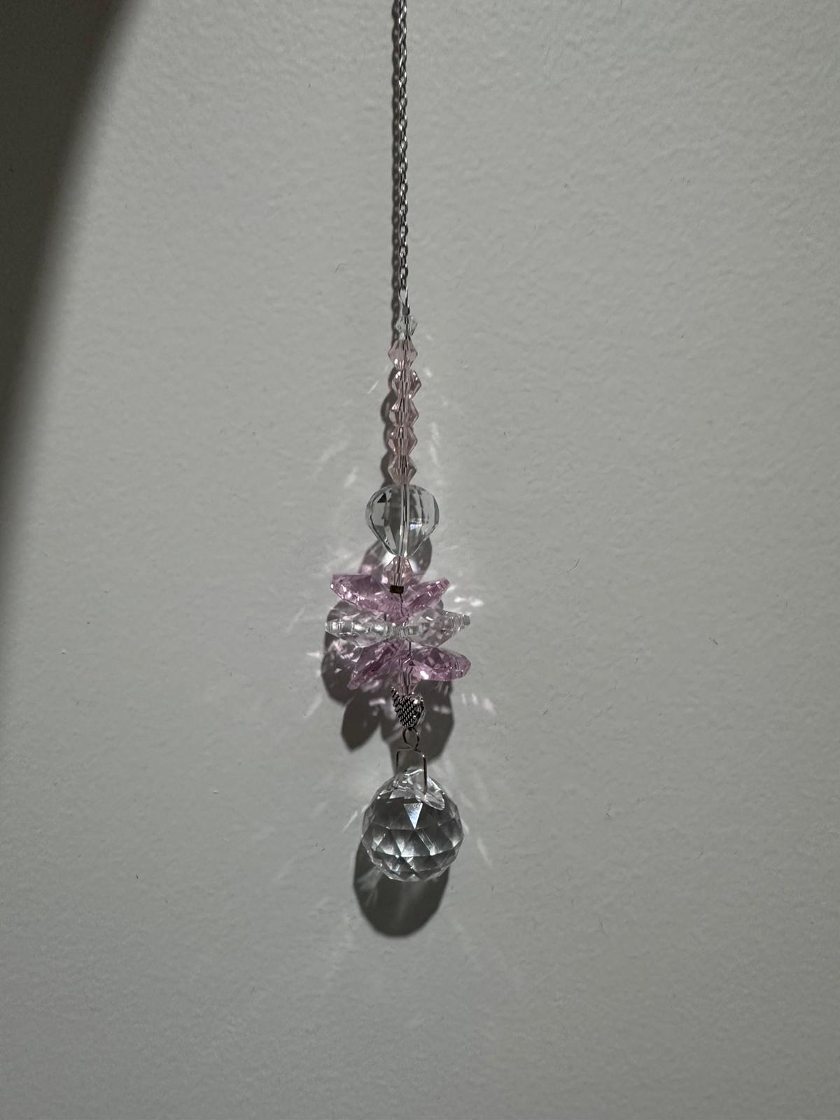 Glass Angel Suncatcher Pendant #1