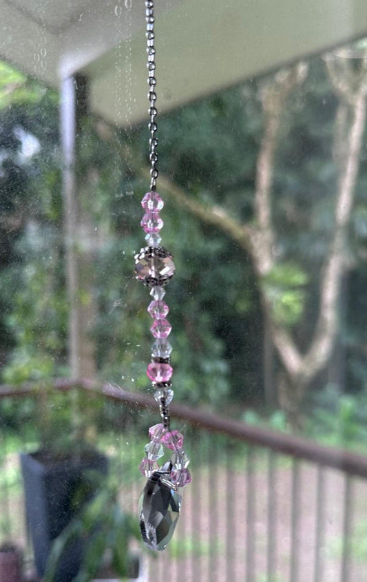 Suncatcher ~ Glass/ Angel Pendant #2