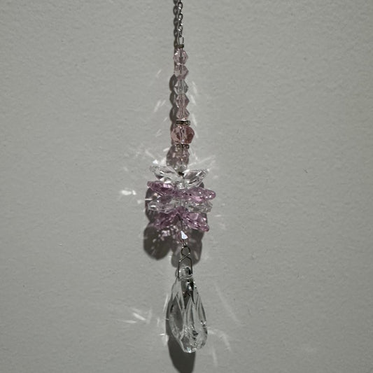 Suncatcher ~ Glass/ Angel Pendant #3