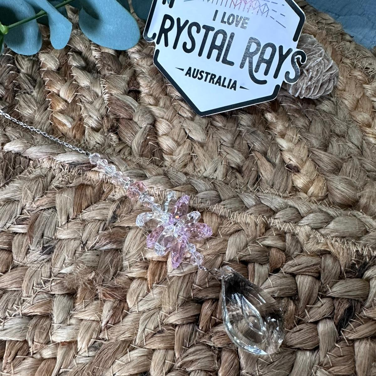 Glass Angel ~ Suncatcher Pendant #3