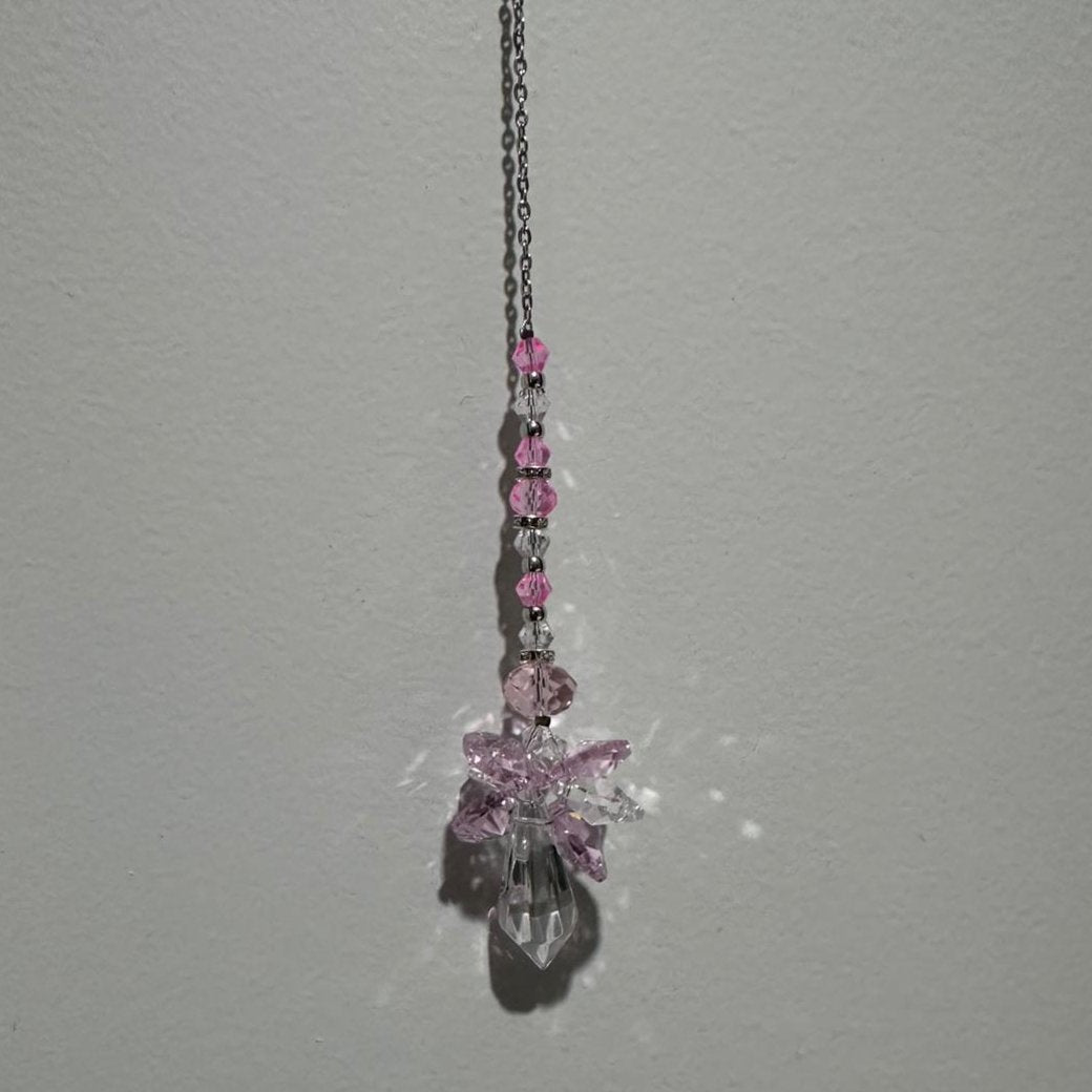 Glass Angel ~ Suncatcher Pendant #4