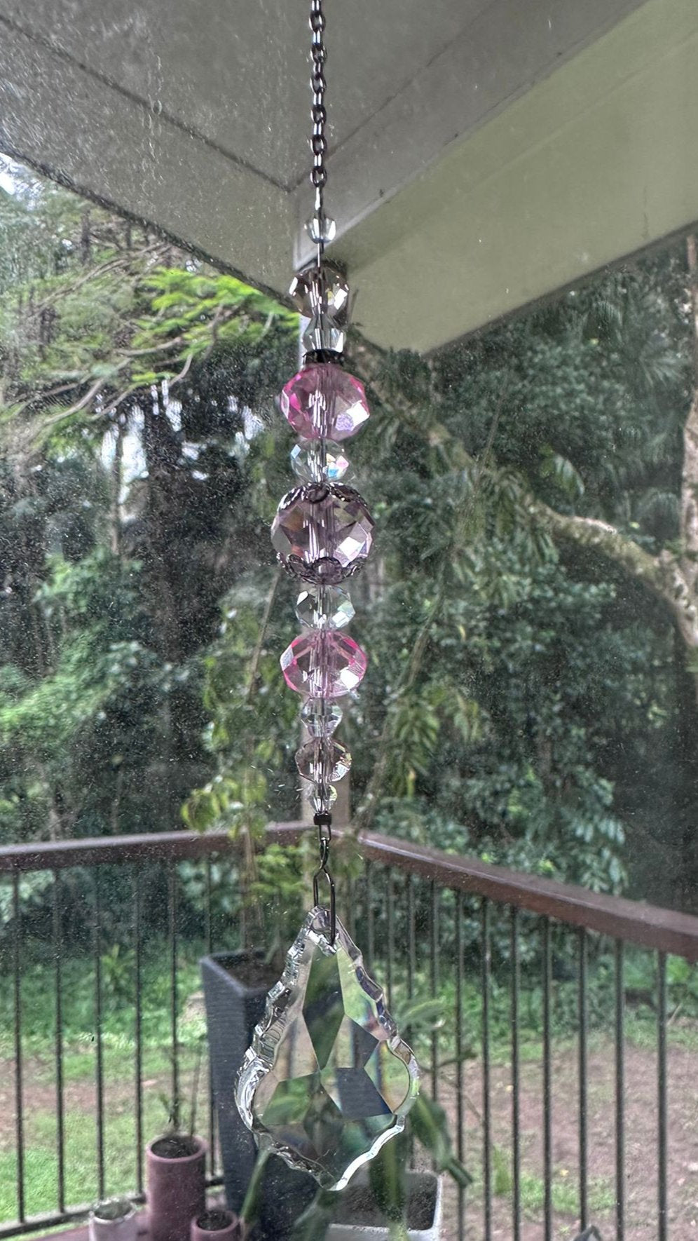 Glass Angel ~ Suncatcher Pendant #5