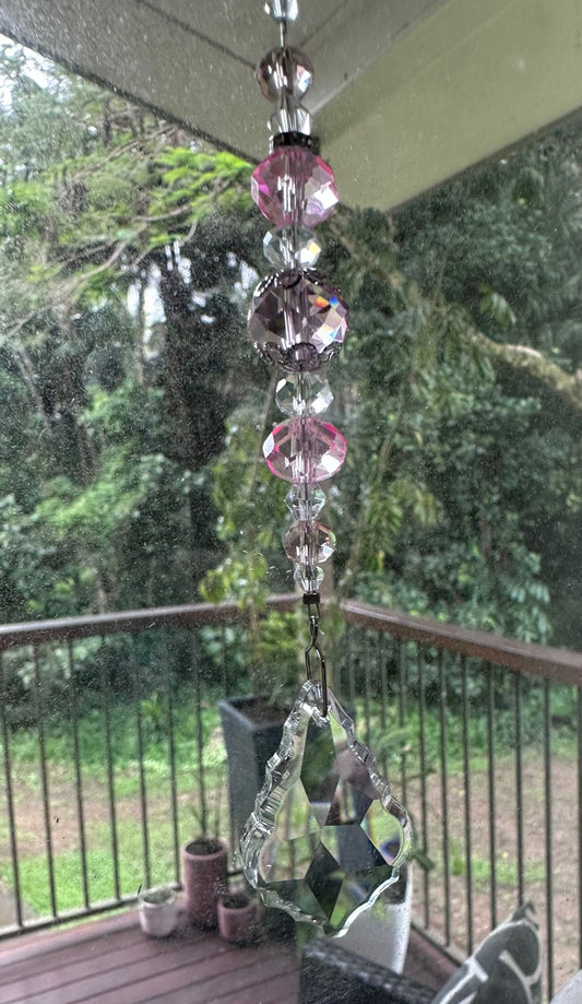 Suncatcher ~ Glass /Angel Pendant #5