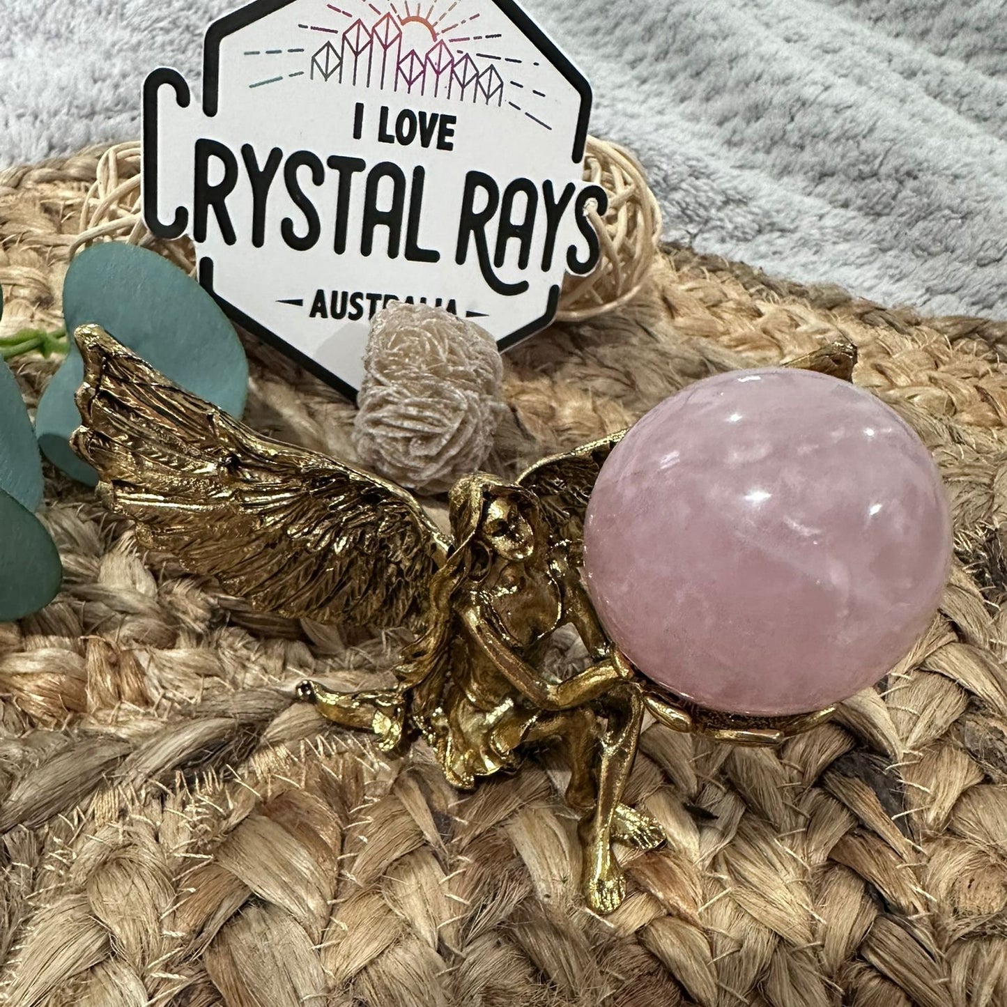 Fairy Sphere Stand ~ Golden