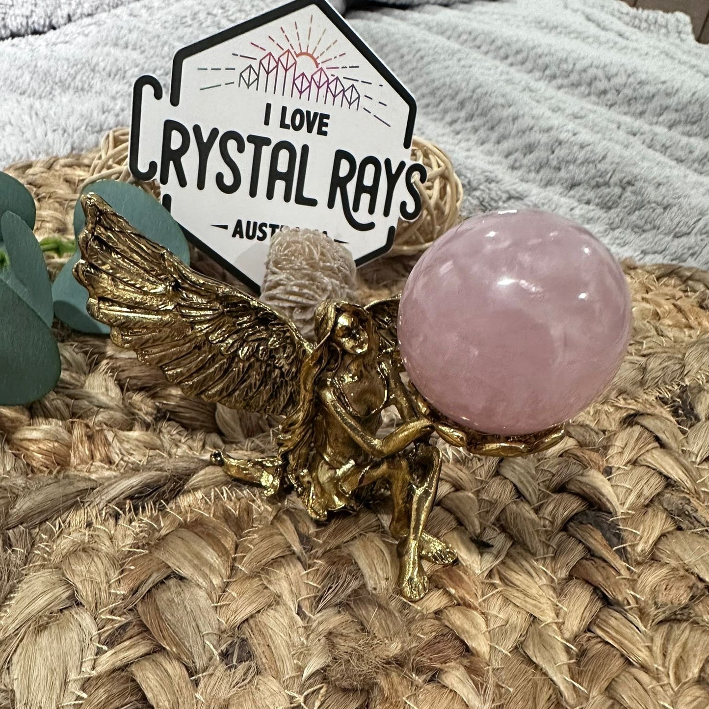 Fairy Sphere Stand ~ Golden
