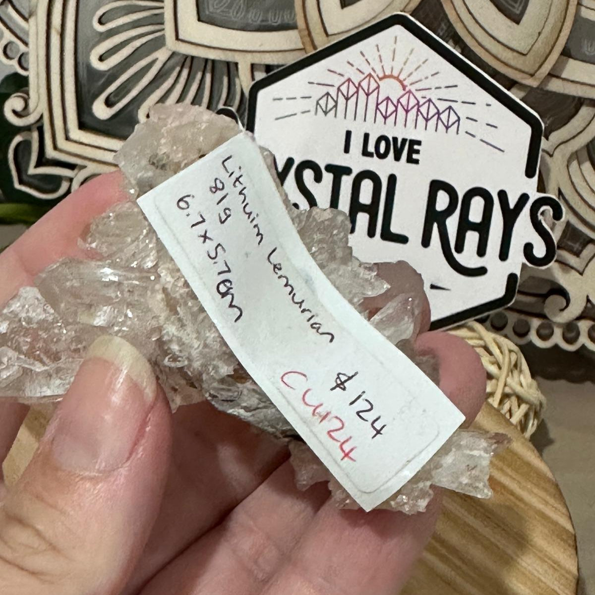 Lithium Lemurian Quartz