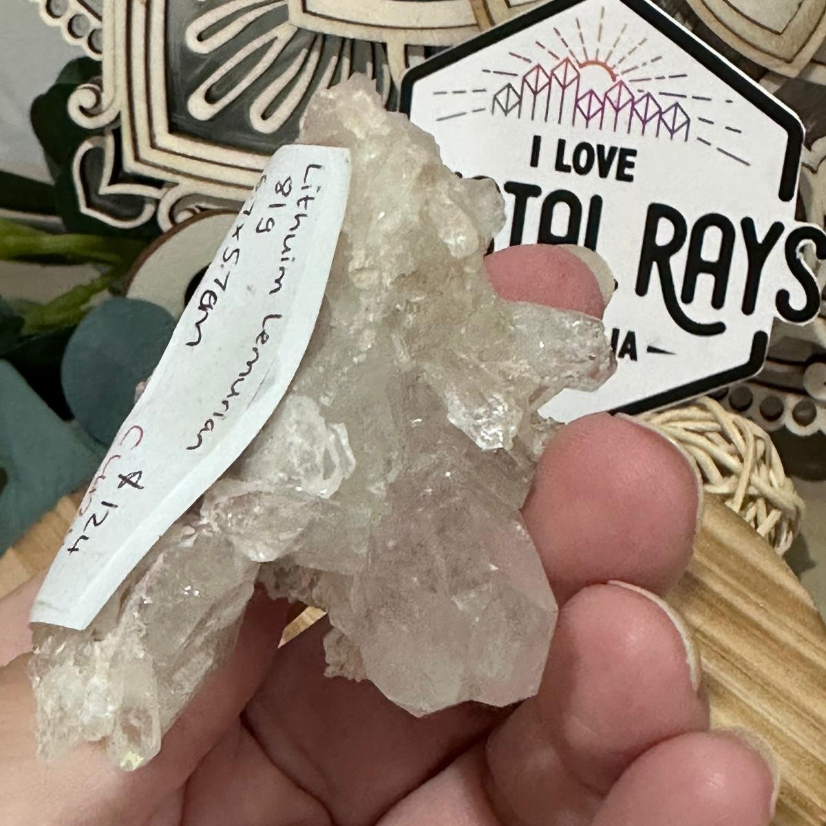 Lithium Lemurian Quartz