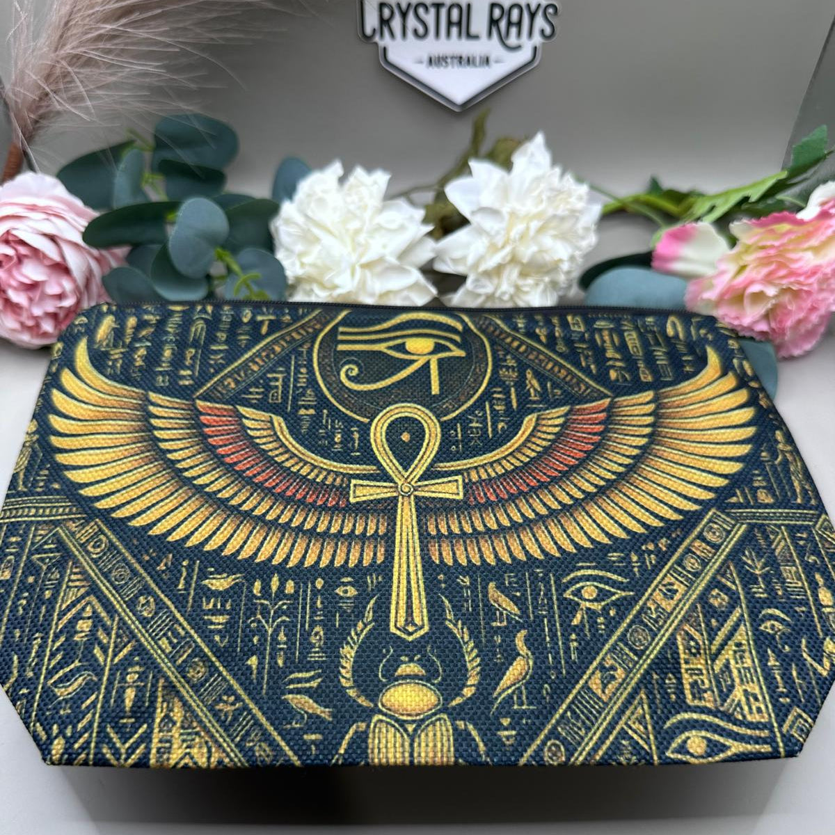 Egypt print ~ cosmetic bags