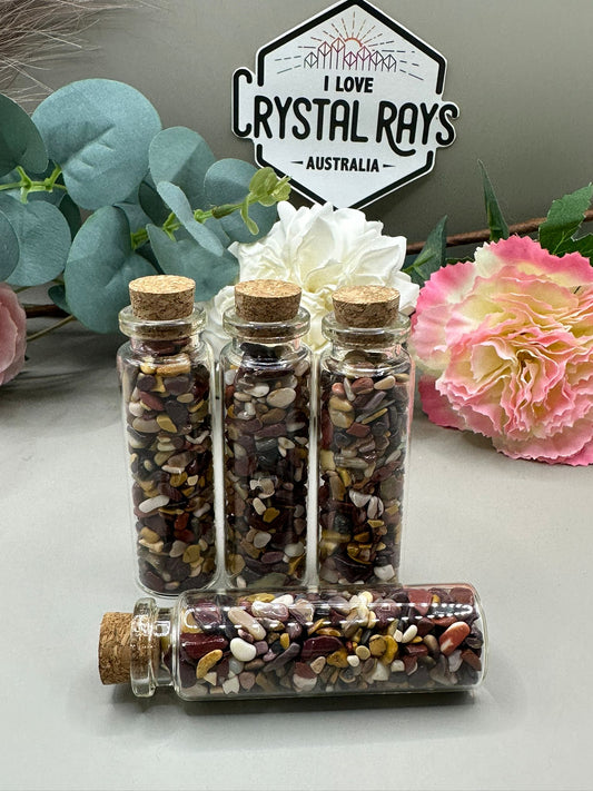 Mookaite Jasper Chip Bottles