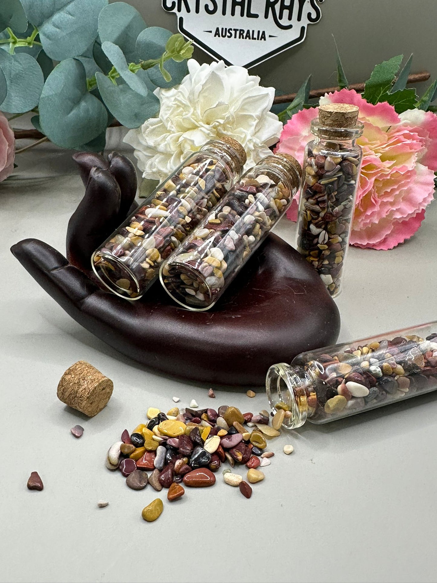 Mookaite Jasper Chip Bottles