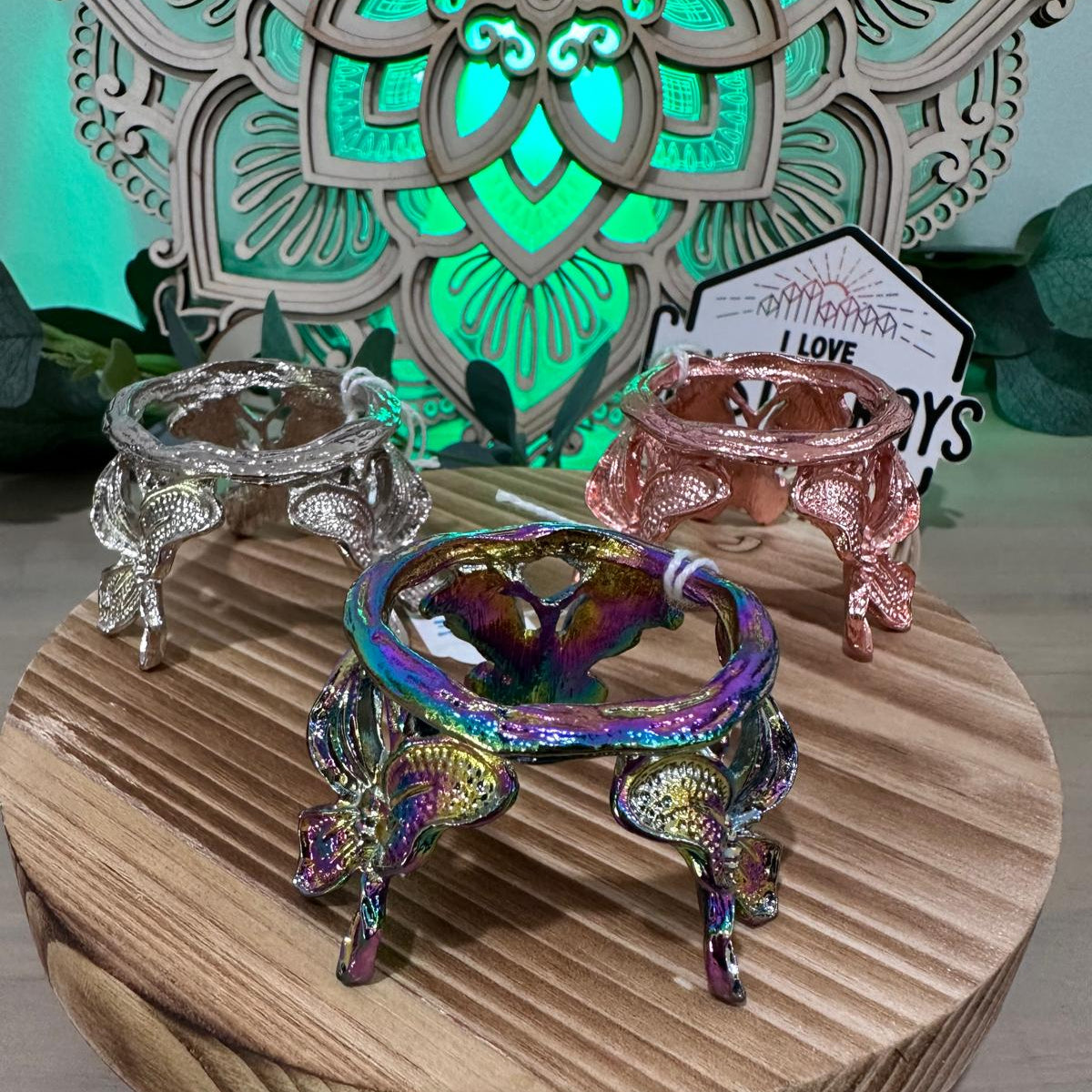 Butterfly stands Assorted