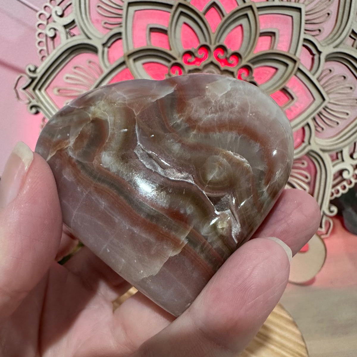 Pink Banded Onyx