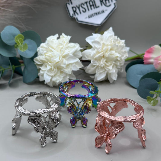 butterfly stands