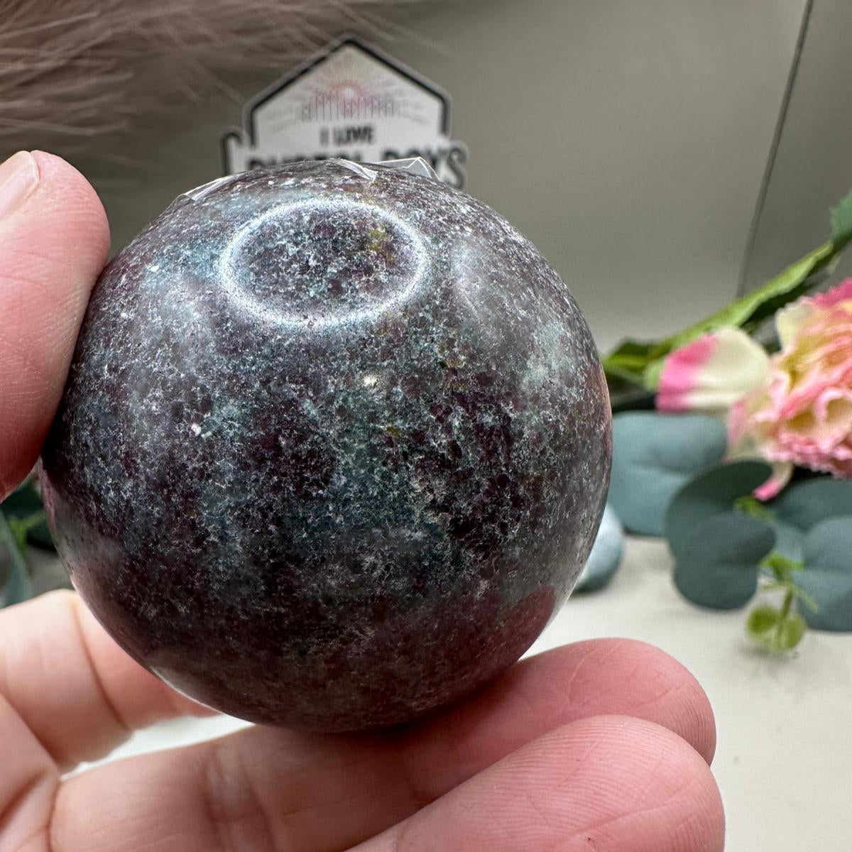 Ruby + Fuchsite & kyanite