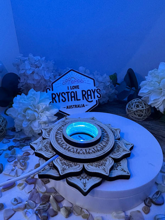 Large Lotus stand - Colour LED light