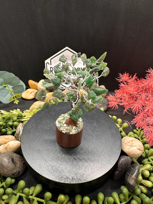 Green Aventurine ~ Crystal chip Tree