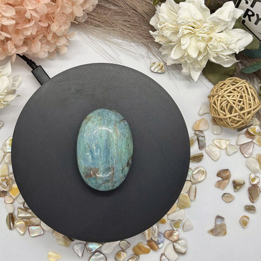 Blue Kyanite ~ Palm stone