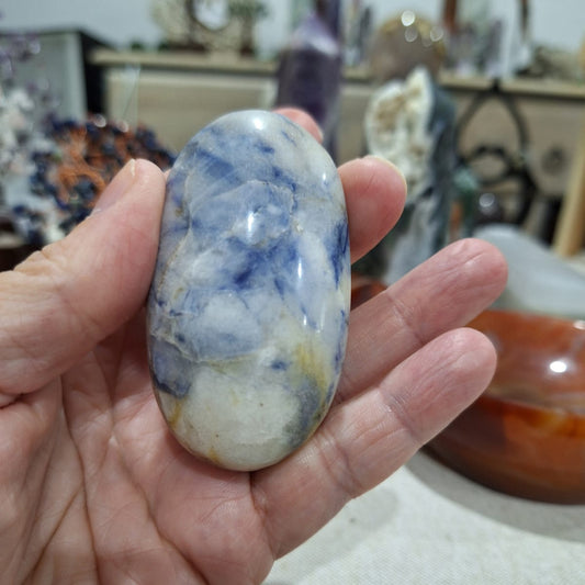 Afghanite ~ Palm stone
