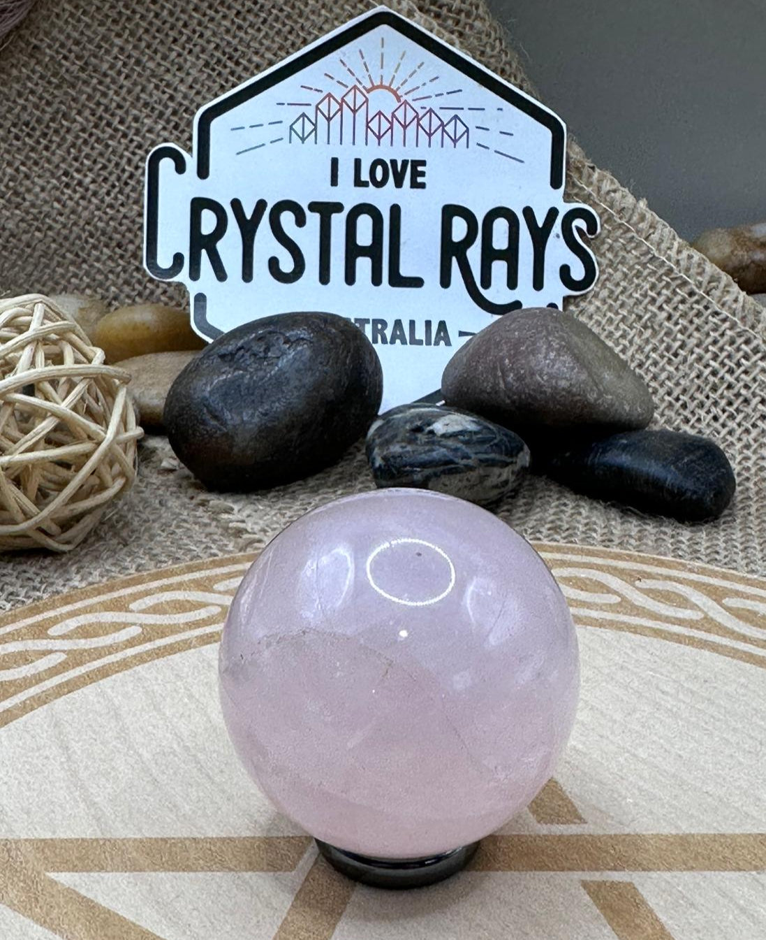 Rose Quartz Sphere
