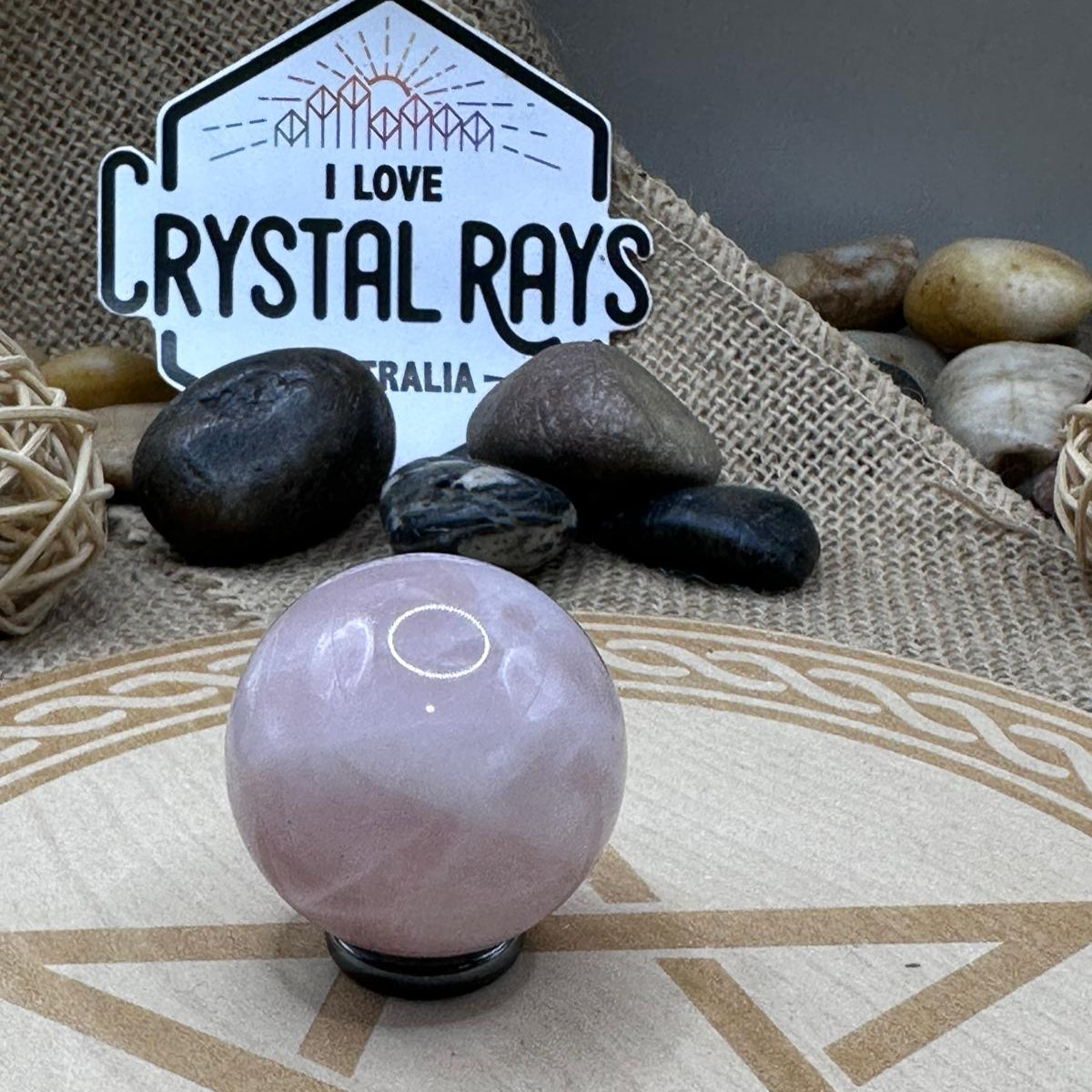 Rose Quartz Sphere