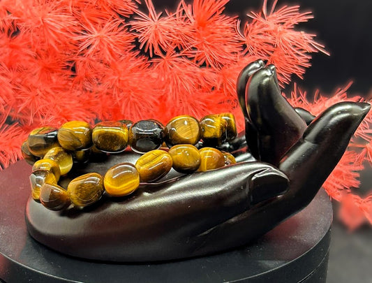 Golden Tigers Eye ~ Bracelet 10/13mm beads