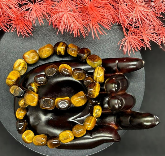 Golden Tigers Eye ~ Bracelet 10/13mm beads