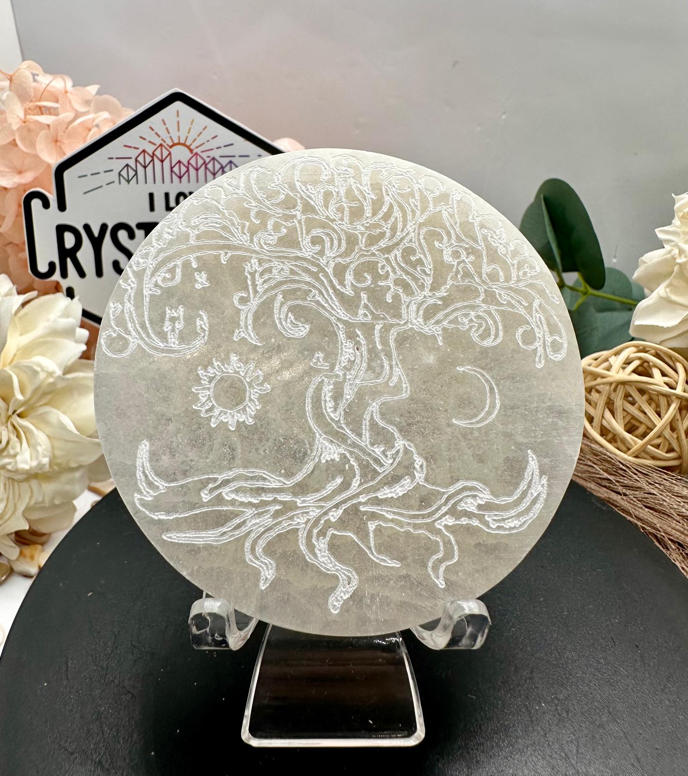 Selenite Charging Plates Variety 150g
