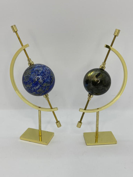 Gold Globe Stand ~ Large