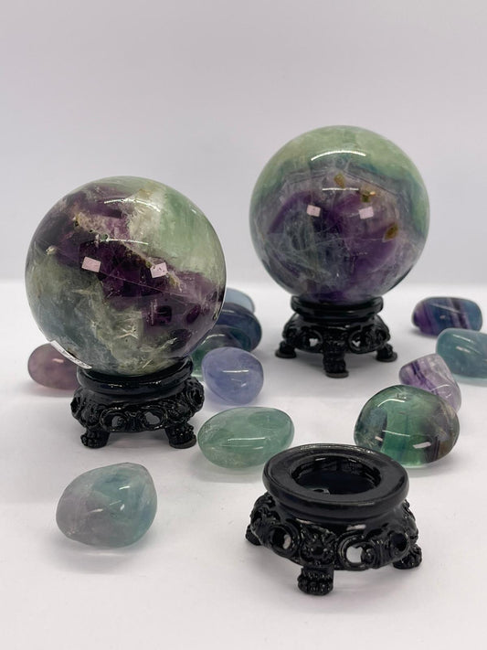 Black Sphere Stand- small