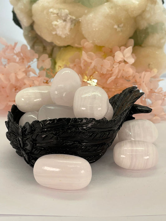 Pink Mangano Calcite Tumbles