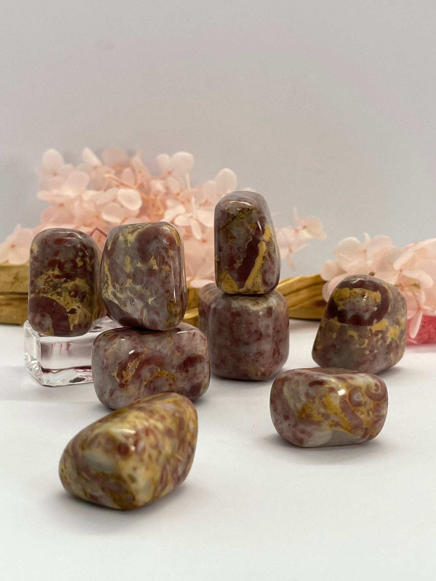 Strawberry Jasper Tumbles 33g