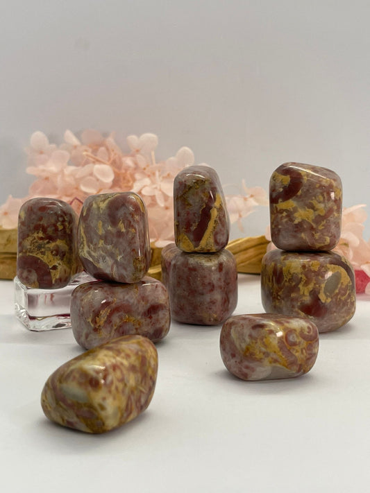 Strawberry Jasper Tumbles 33g