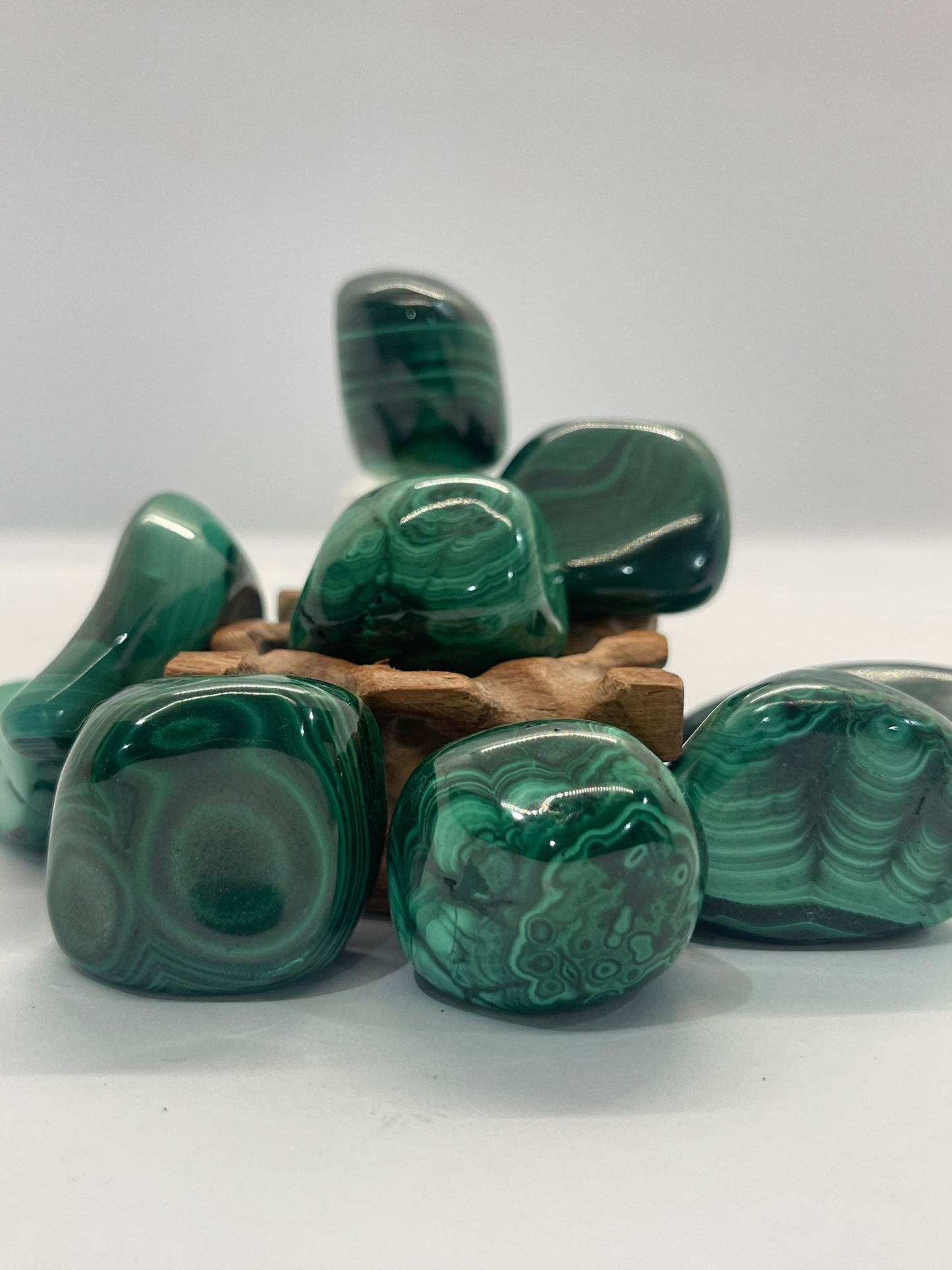 Malachite Tumbles (L)