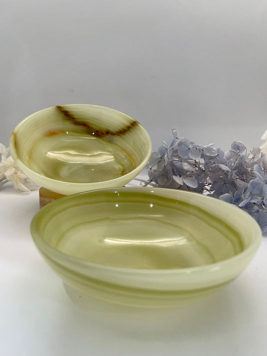 Green Onyx Bowls 220g