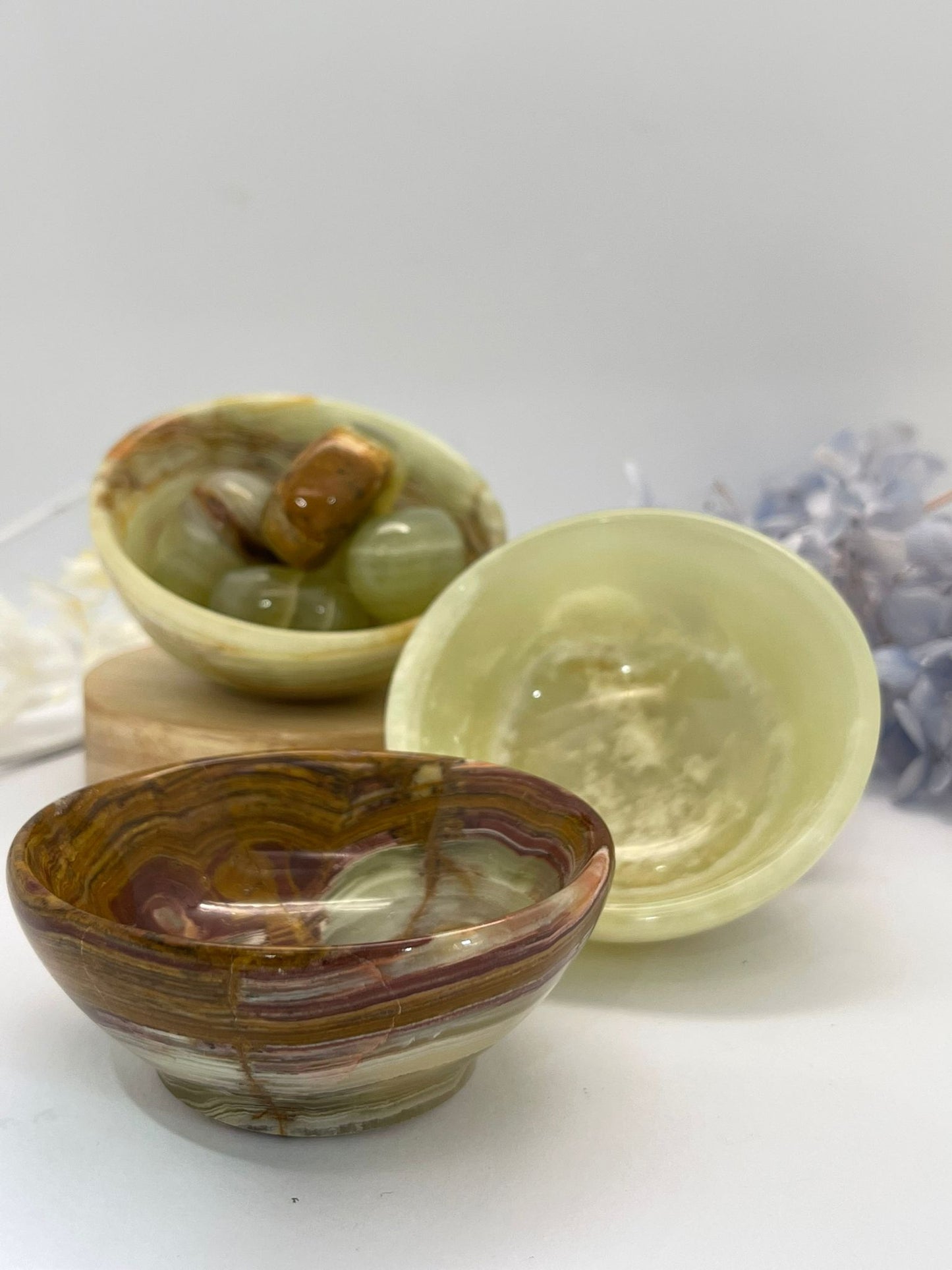 Green Onyx Bowls 120g