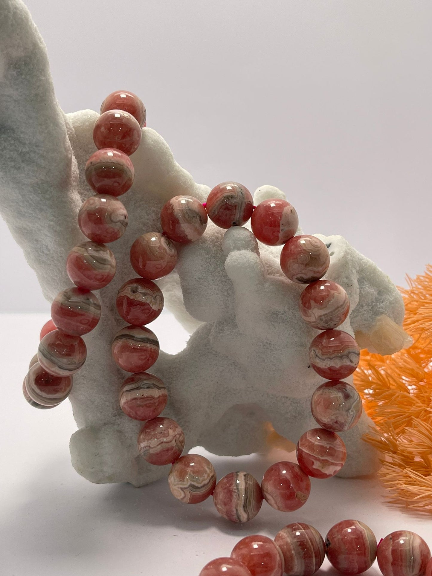 Rhodochrosite Bracelet 12mm